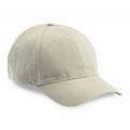 6 Panel Heavy Brushed Cotton Twill Cap w/ Looptape Closure